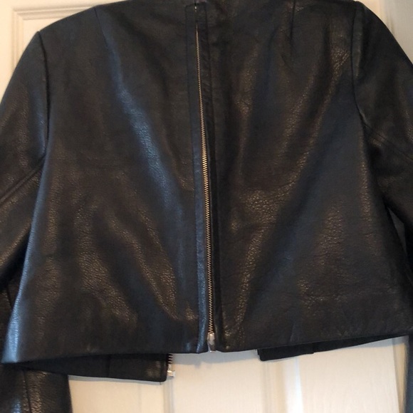 🚫SOLD🚫VEDA REAL leather zipper jacket - Picture 5 of 8